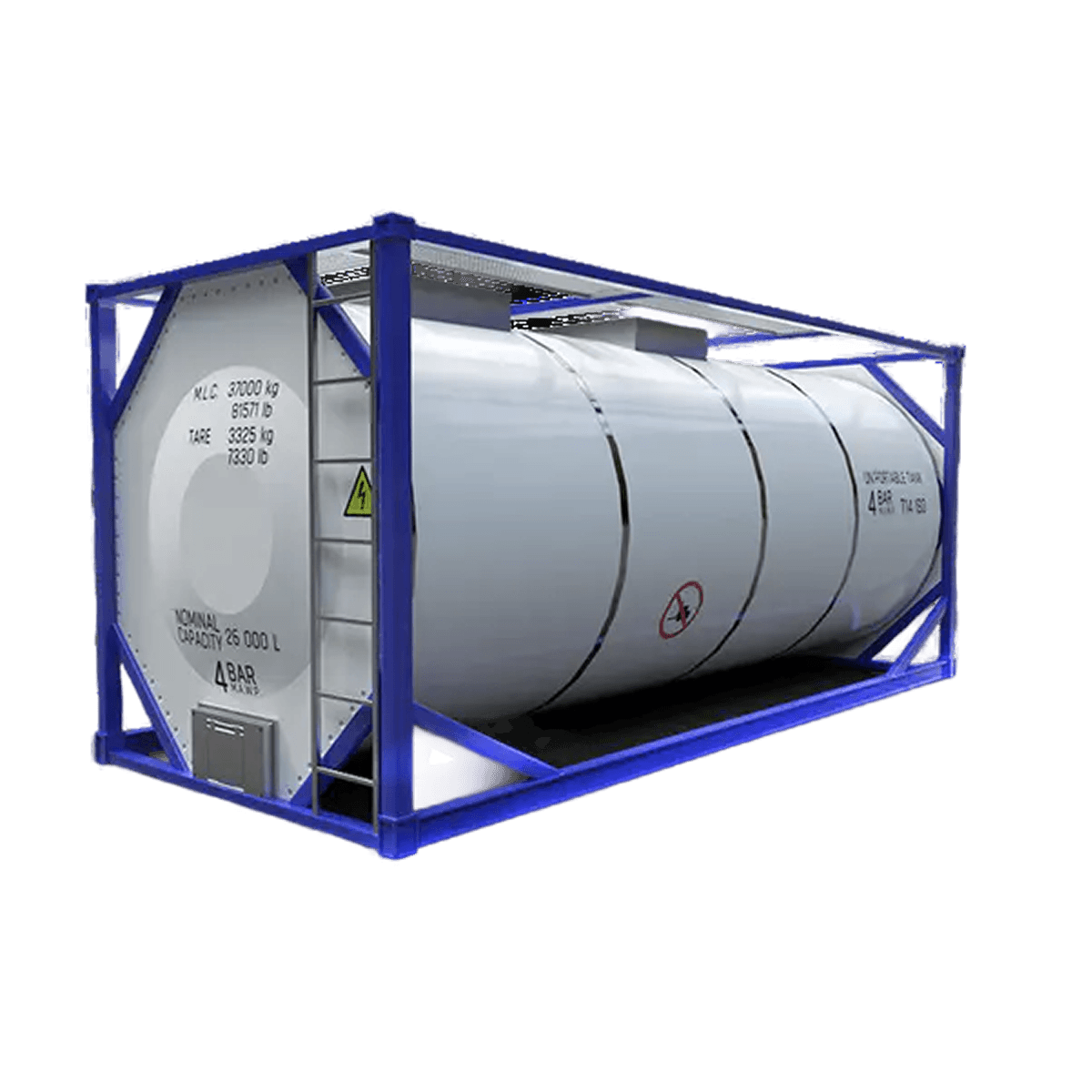 ISO tank container shipment